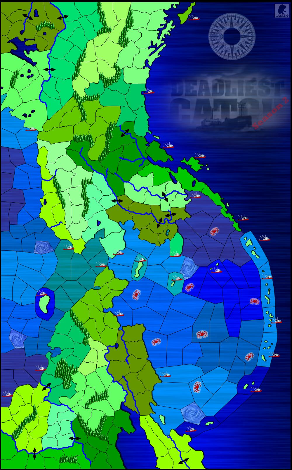 the map
